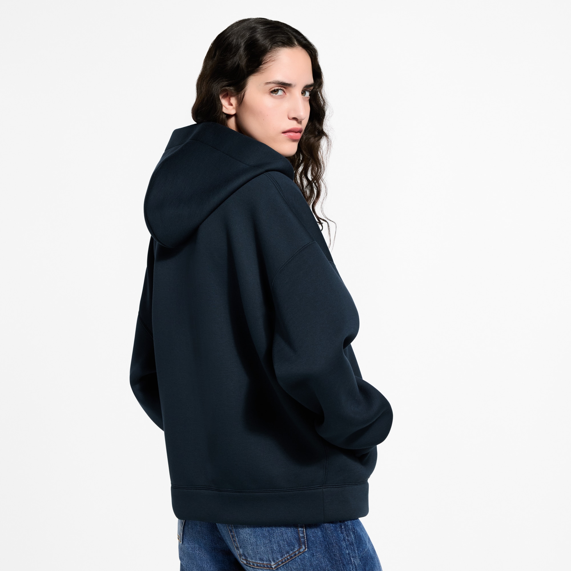 Scarf Detail Hoodie - Women - Ready-to-Wear | LOUIS VUITTON ®